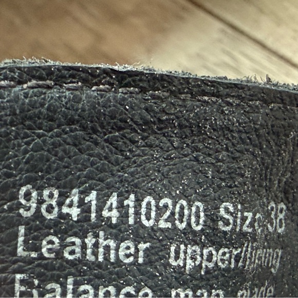 Dansko Black Pebbled Leather Comfort Slide Mule Sandals EU 38 (approx. US 7.5–8) - Picture 11 of 11